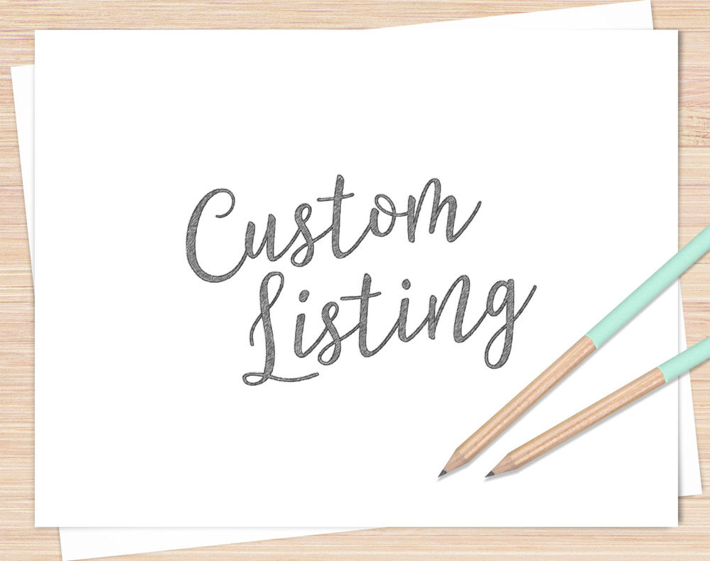Custom designs