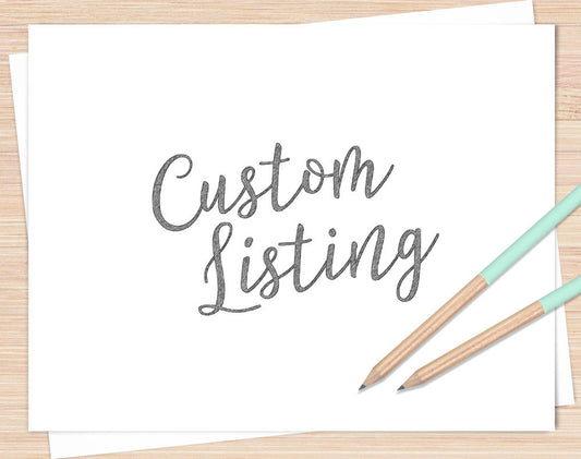 Custom designs