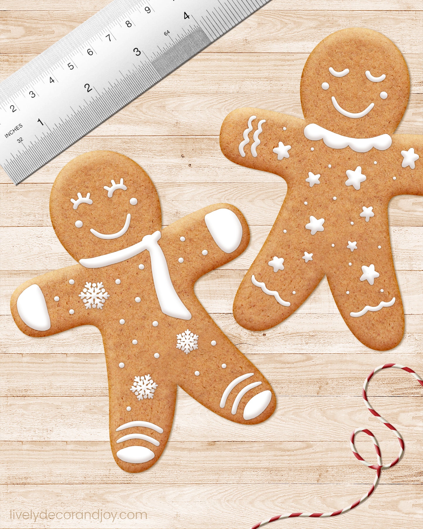 Gingerbread Man Banner