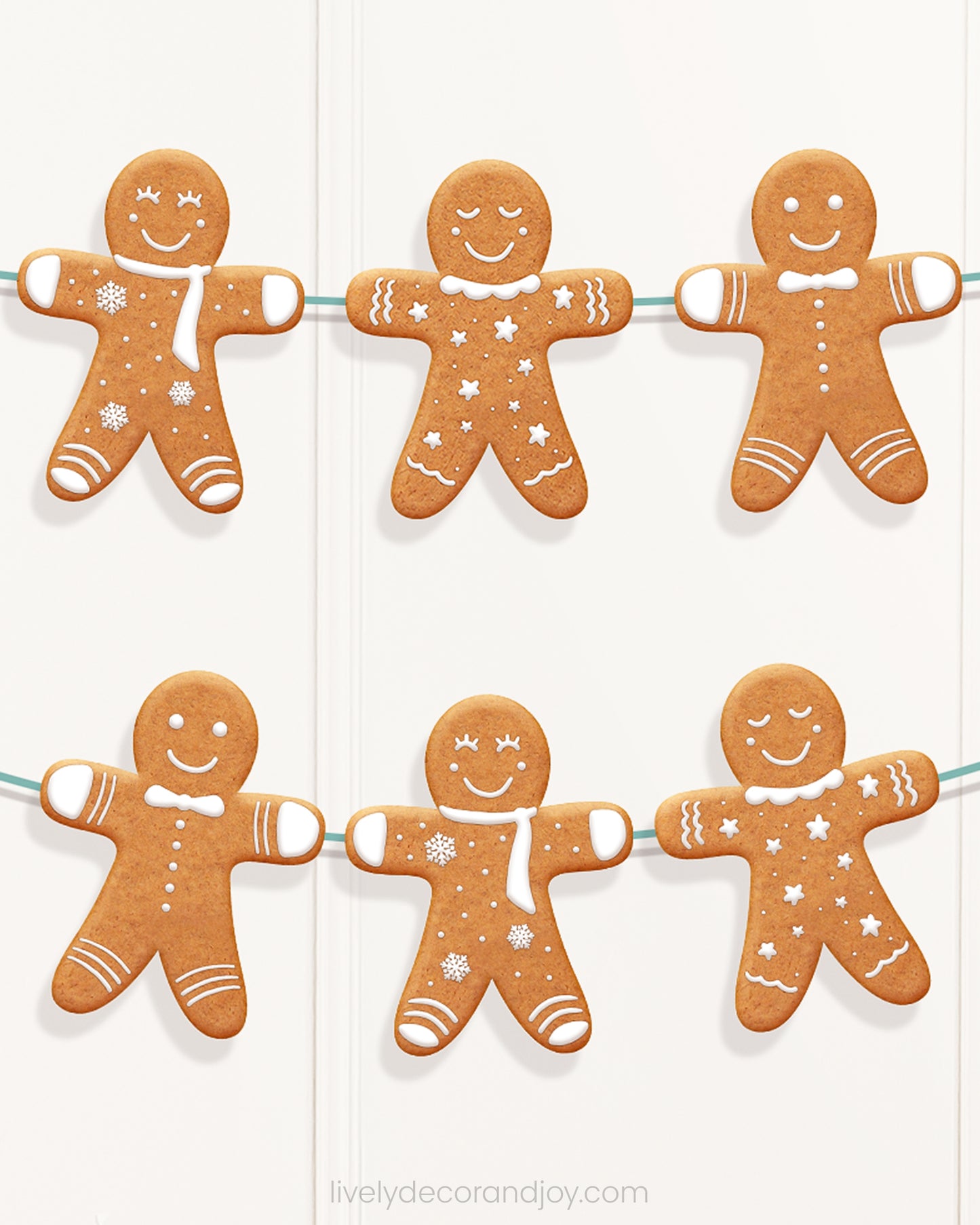 Gingerbread Man Banner