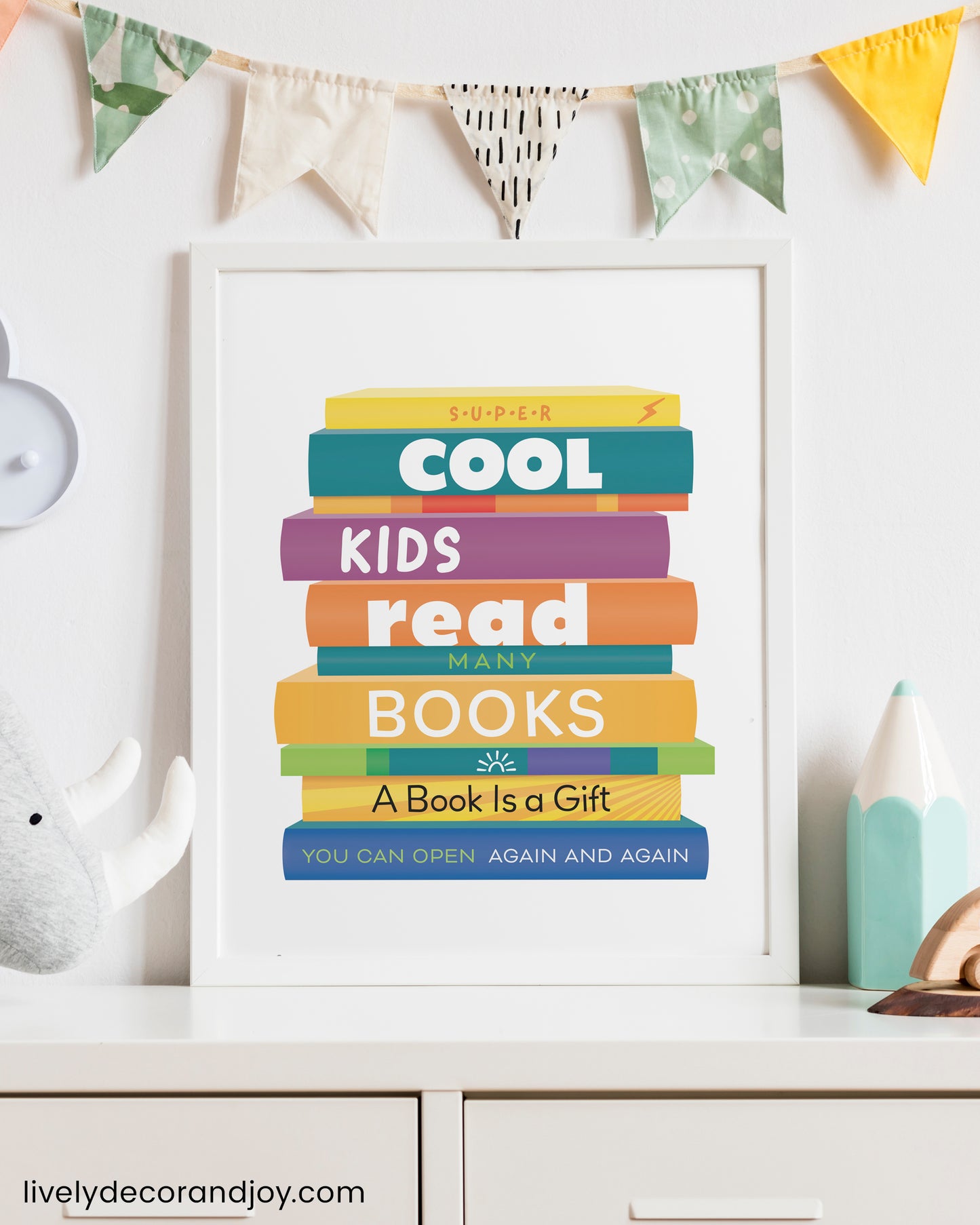 5 Motivational Posters in Bright Colors