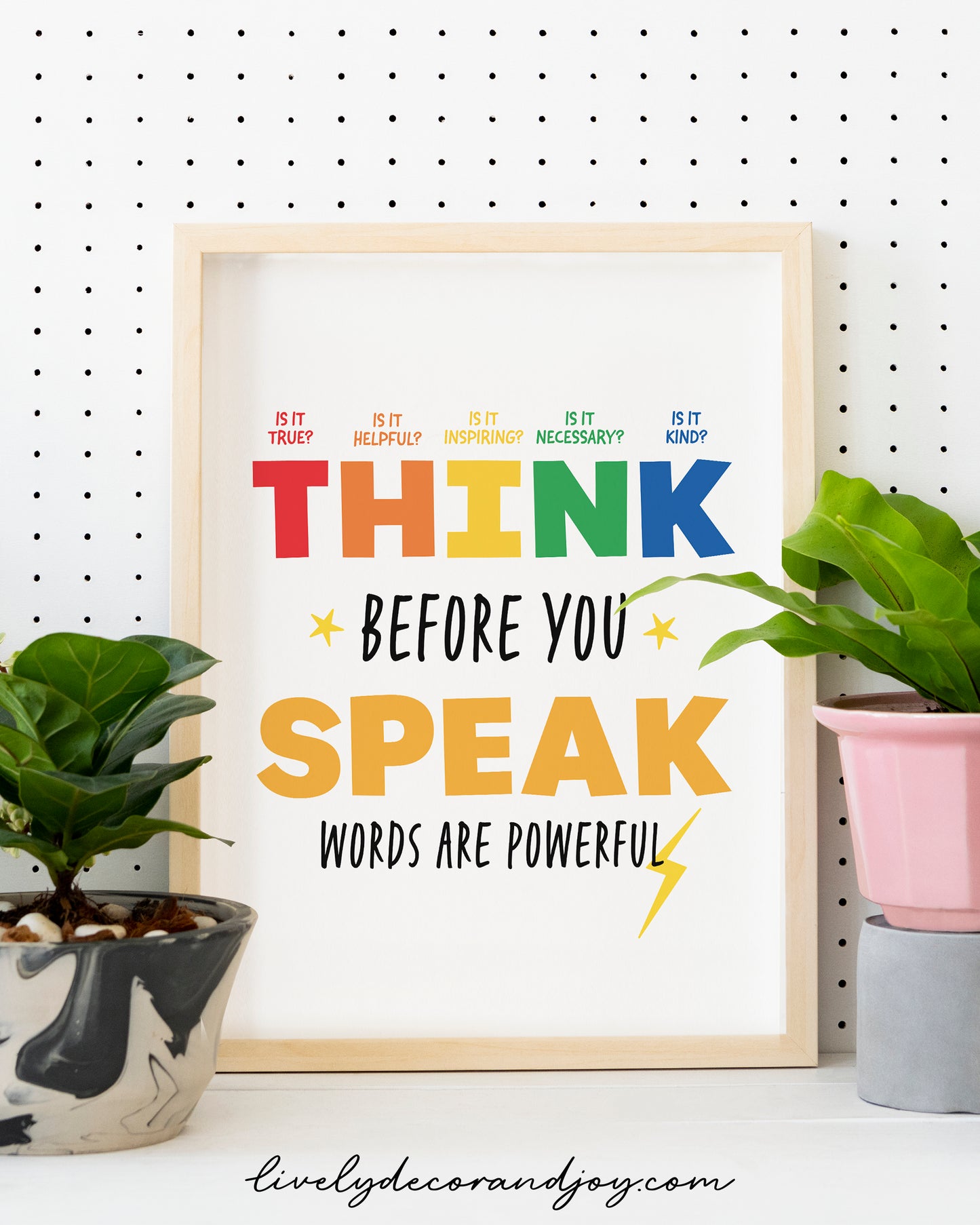 5 Motivational Posters in Bright Colors