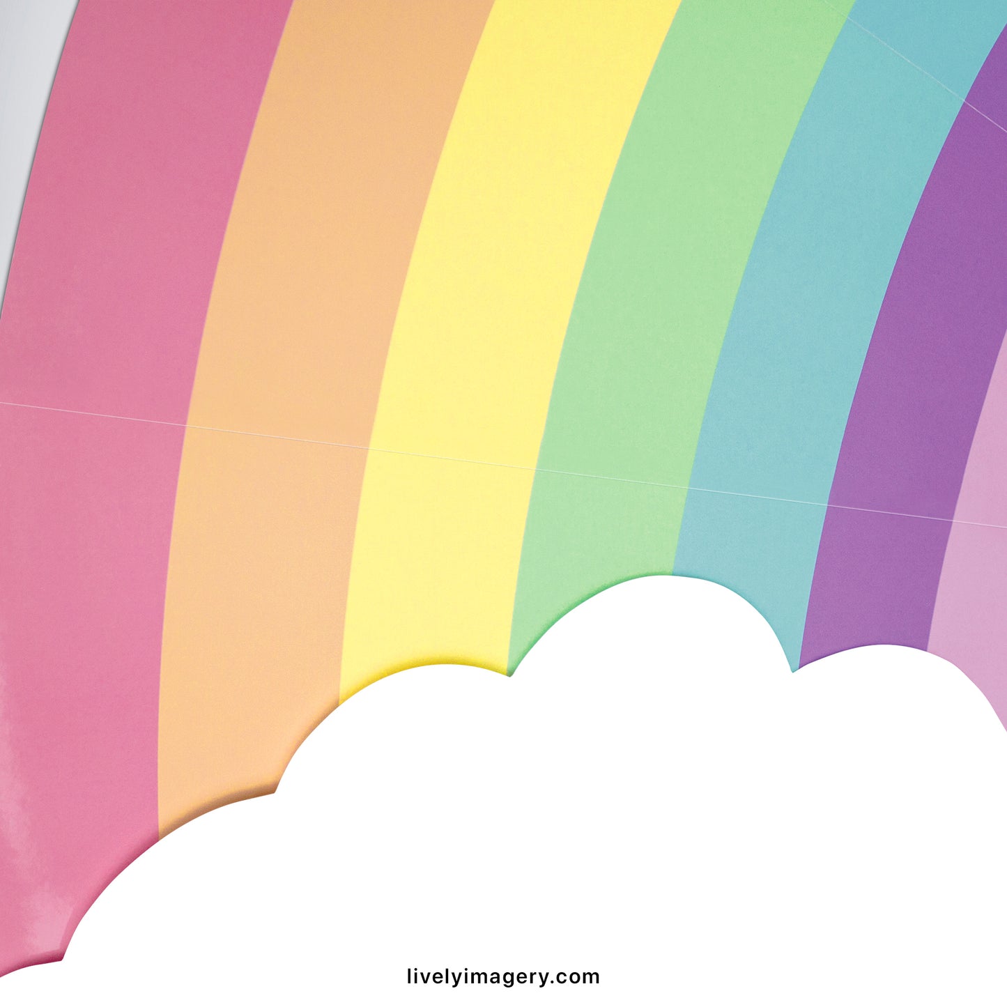 Pastel Rainbow Backdrop