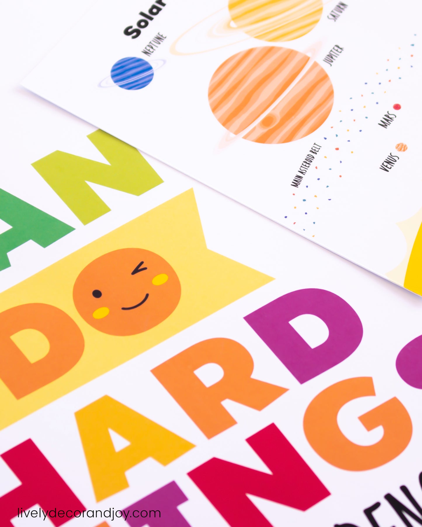 30 Educational and Motivational Posters in Bright Colors