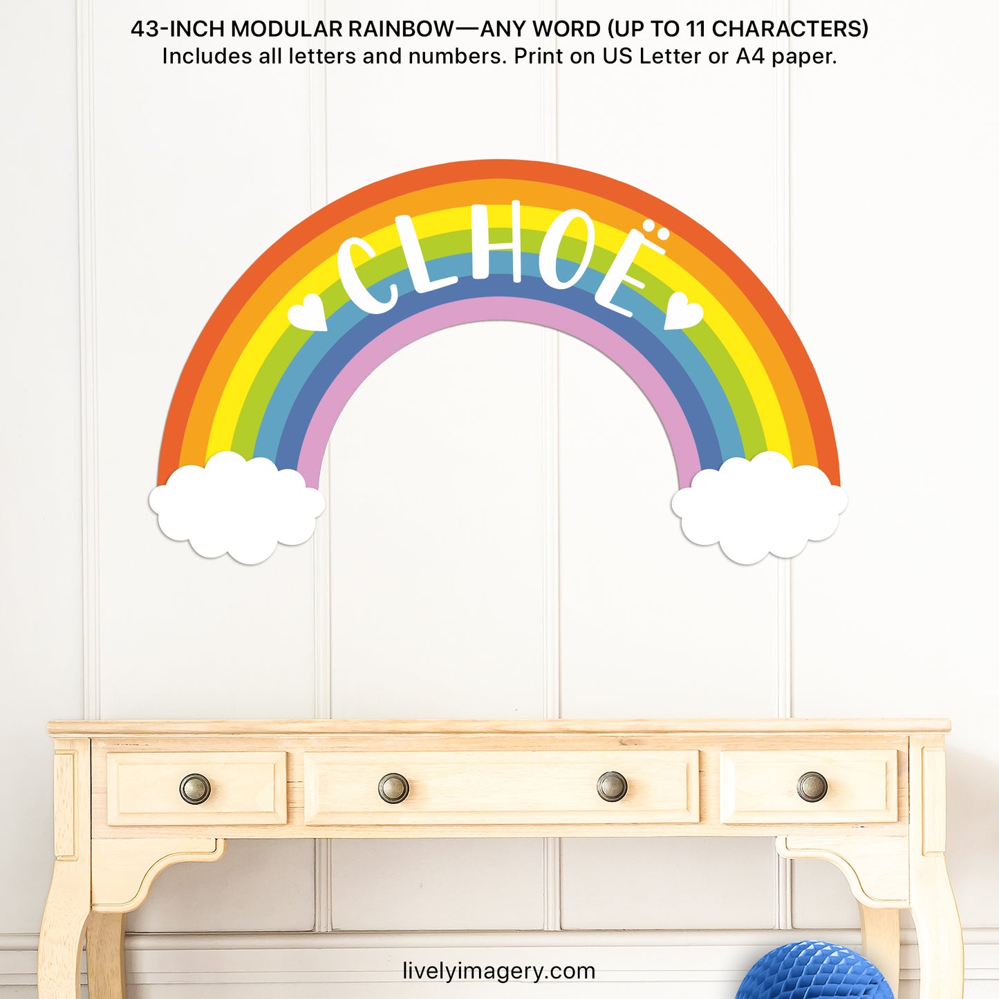 ROYGBIV Rainbow Backdrop