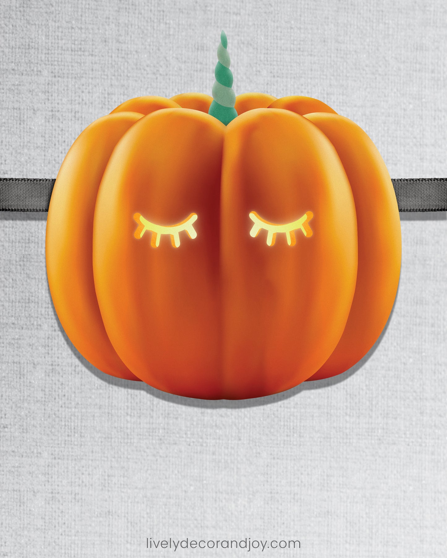 Sweet Pumpkin Garland